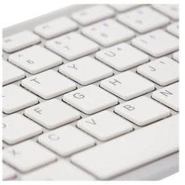 R-Go Tools Lenovo Tastatur USB AZERTY Französisch Weiß