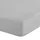 Eurofirany Spannbettlaken Baumwolle 140 x 200 - 160 x 200 cm silber