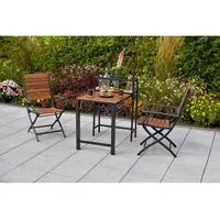 Merxx Santorin Balkonset 3tlg. Balkonklapptisch
