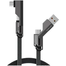 4smarts USB-C 1,5 m Grau