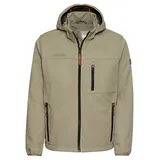 CAMEL ACTIVE Softshell Jacke aus recyceltem Polyester, in grün (60)