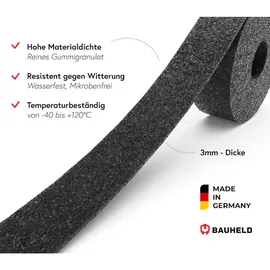 BAUHELD Terrassenpads Rolle 20 m x 50 mm x 3 mm