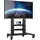 ONKRON TS2771-B TV-Rack 40-80 Zoll 700x400 cm Schwarz Aluminium/Stahl