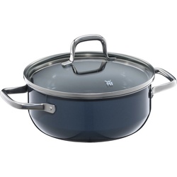 WMF Fusiontec Essential Bratentopf mit Deckel, 20 cm, Blueberry