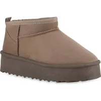 VAN HILL Winter Boots in Khaki