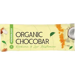 Powerlogy Schokobar Kurkuma Schokoriegel vegan 50 g