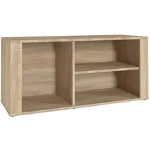 vidaXL Sonoma-Eiche 100 x 35 x 45 cm beige / beige