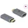 DeLock HDMI EDID Emulator 8K 60Hz 0,5 m Grau