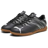 Puma Jungen Unisex Kinder ATTACANTO IT JR Soccer Shoe, Black-Silver Mist, 29