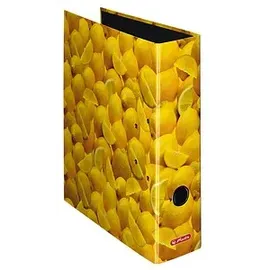 Herlitz Motivordner Zitronen DIN A4 80 mm Gelb 1 St.