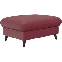 Cotta Hocker Pike Leder 102 x 45 x 0 cm Rot