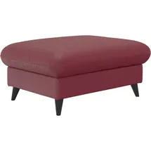 Cotta Hocker Pike Leder 102 x 45 x 0 cm Rot