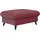 Cotta Hocker Pike Leder 102 x 45 x 0 cm Rot