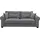 ed exciting design ANGELINA Bequemes Schlafsofa in Cord-Optik mit Bettkasten, - Ausziehbares Sofa mit Schlaffunktion - 250 x 95 x 125 cm (B/H/T)