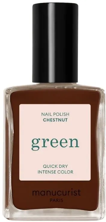 Manucurist Green Nail Polish Chestnut  (15 ml)