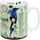 Könitz Wissensbecher Fußball Kaffeetasse 0,49 l Bunt 6 St.