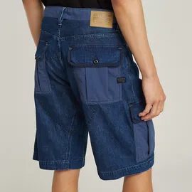 G-Star Bend 3D Cargo Shorts Fabric Mix Blau 28