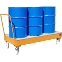 Bauer Südlohn Fahrbare Auffangwanne 2050 SR, lackiert, Gelborange