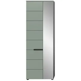 xonox.home Canu Garderobenschrank 190x65x37 grau, grün