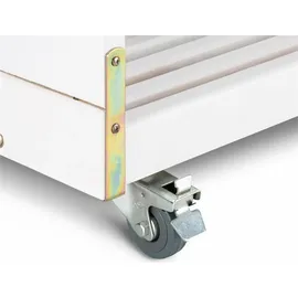 Blumfeldt Hiddensee Strandkorbrollen Transportrolle Mit Bremse 50x17cm 500kg max,