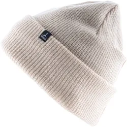 Wintermütze Hermit Rip Grob Strickmütze Unisex Beanie Mütze Merino Wolle beige No Size