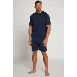 Jp1880 Schlafanzug T-Shirt Shorts Blau 6XL