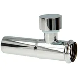 tecuro Verlängerungsrohr 125 mm mit Rohrbelüfter für Siphon Geruchsverschluss