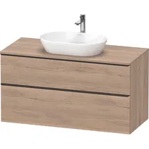 Duravit D-Neo Waschtischunterschrank, 2 Auszüge, DE49690BD550000,