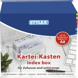 Stylex Karteikasten DIN A8 100 St.