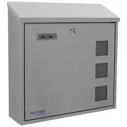 Edelstahl-Briefkasten Muro Inox