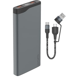 4smarts Powerbank VoltHub Pro 10000mAh QuickCharge PD gunmetal