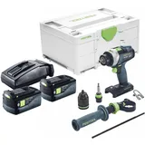 Festool TPC 18/4 I-Basic inkl. 2 x 5,0 Ah + Systainer