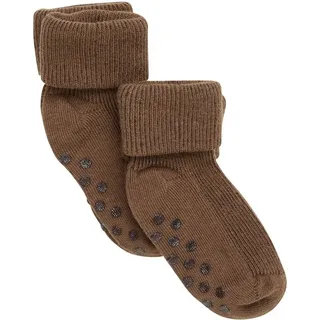 MINYMO Baby rib Sock w. ABS (2-pack) coffee liquer (281) 15\18