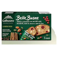 Galbusera Belle Buone Snacks Mit Roten Kranen Mandeln (5 Snack)