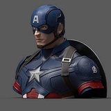 Semic Semic, Spardose, Avengers - Endgame Captain America