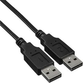 InLine USB KM-Umschalter, 2 PCs, für Tastatur, Maus und Maus-Transfer