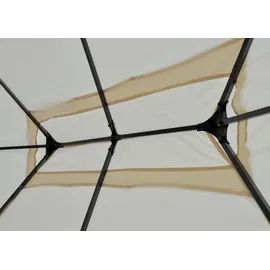 Mendler Ersatzbezug für Dach Pergola Pavillon Cadiz 4 x 3 m Creme