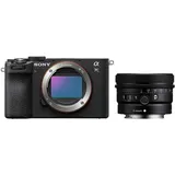 Sony Alpha ILCE-7C II schwarz + SEL 24mm f2,8 G | nach 300 EUR Sony A7C II When-Bought-With-Aktion