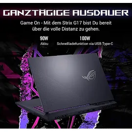 Asus ROG Strix G17 AMD Ryzen 9 7940HX 32 GB RAM 1 TB SSD RTX 4060