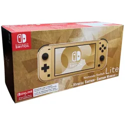 Nintendo Switch Lite Hyrule Edition + 12 Monate Nintendo Switch Online