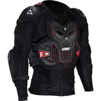 Leatt 5.5 Evo, Protektorenjacke Level-1/2 - Schwarz/Rot - XXL