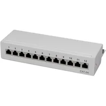 Logilink Professional Cat.6A Patchpanel 12-Port