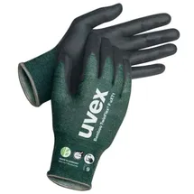 Uvex Bamboo TwinFlex F uXT1 Schnittschutzhandschuh grün 6 - 6009506 - grün