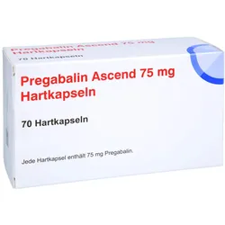 Pregabalin Ascend 75 mg Hartkapseln 70 St