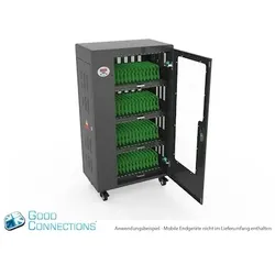 GC Tablet-Ladewagen fuer 52 Geraete, UV-Desinfektion, Smart Control, Sync. schwarz