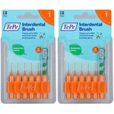 Tepe Interdentalbürste 0,45mm orange 2x 2x6 St Zahnbürste