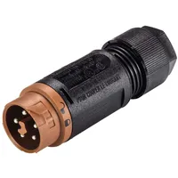 Wieland 46.052.4553.1 Rundstecker Stecker, gerade Serie (Rundsteckverbinder): RST® MINI