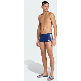 adidas Herren 3S BOXER-BADEHOSE - Dark Blue / White - S/M
