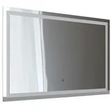 Vicco Badezimmerspiegel Viola 110x70 cm Mit LED Beleuchtung, Glas,