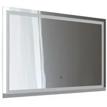 Vicco Badezimmerspiegel Viola 110x70 cm Mit LED Beleuchtung, Glas,